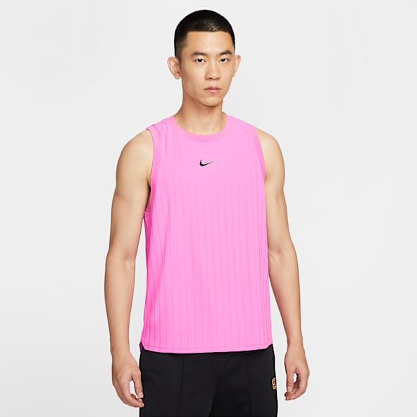 トップス Nike tank top Nike Dri-Fit Women Blue Running Tank Top Sz M Striped | eBay